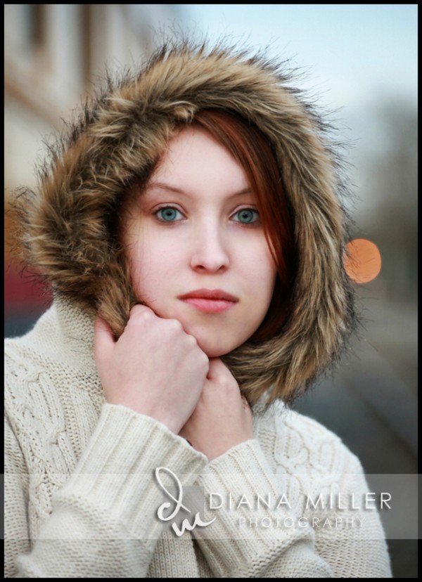 Female Senior Portrait in Old Sacramento