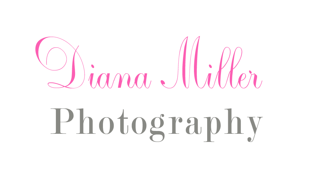 Grey and Pink Diana Miller Photography Label