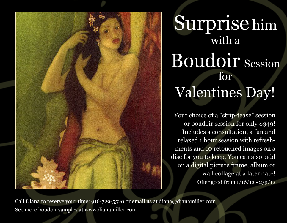 {Sacramento Boudoir Photography} Surprise him with a Boudoir Session for Valentines Day!