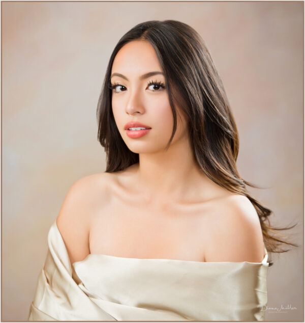 Studio Beauty Portrait of Filipina Teen