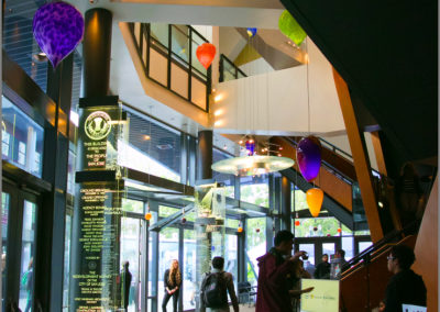 Indoor photo of the San Jose State University at The Paseo Public Prototyping Challenge and Festival