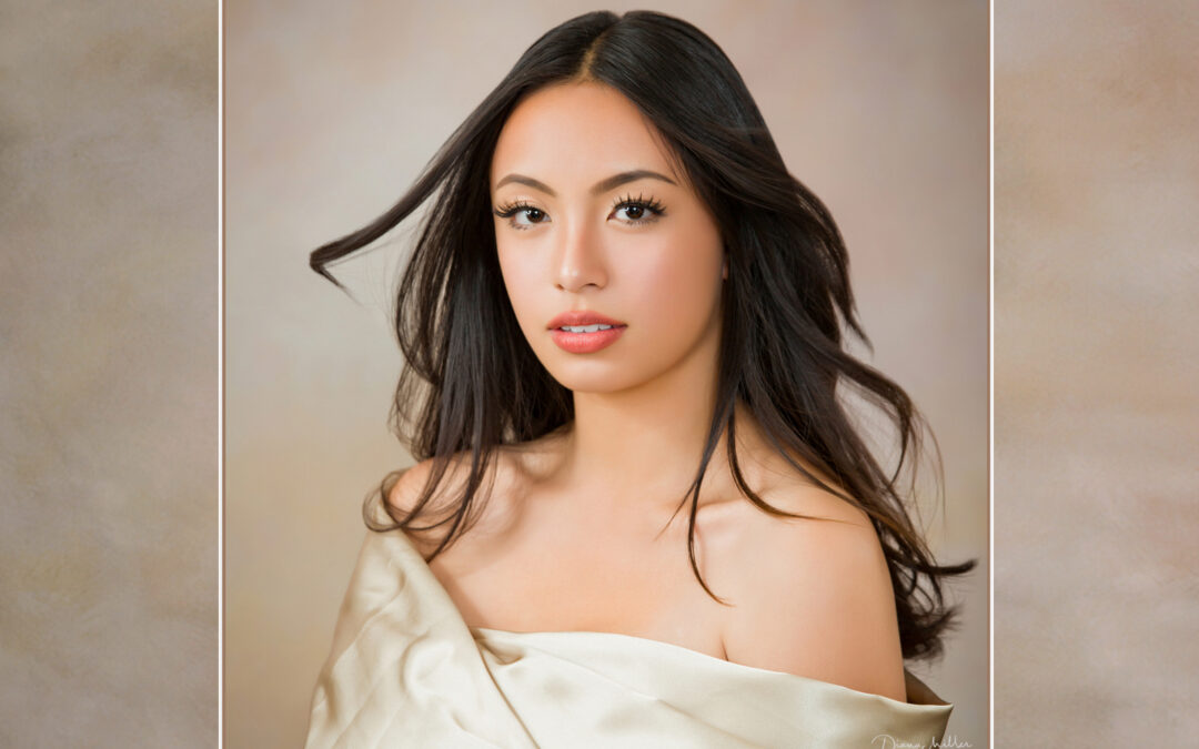 Studio Beauty Portrait of Filipina Teen