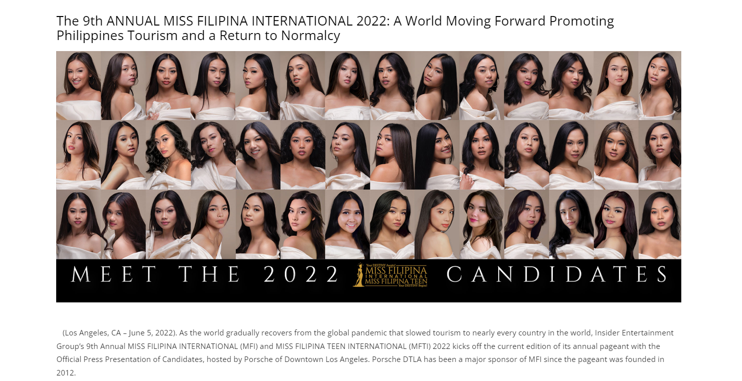 Miss Filipina International Pageant