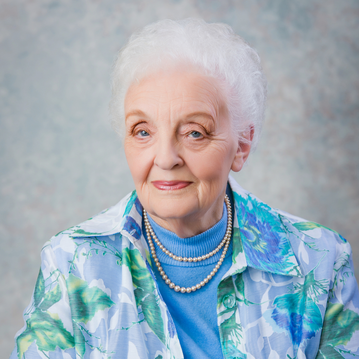Portrait of a female senior citizen in Sacramento, California