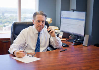 Business portrait of a Male Attorney at his office in Downtown Sacramento, California