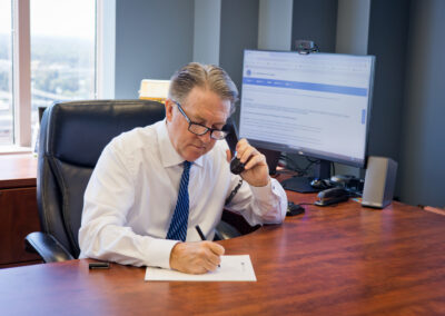 Business portrait of a Male Attorney at his office in Downtown Sacramento, California