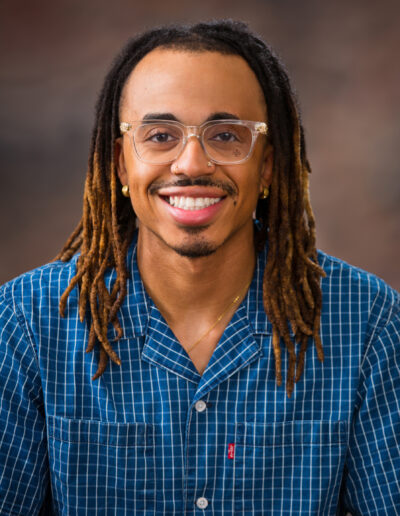 Casual Business Portraits of an African American Male Singer